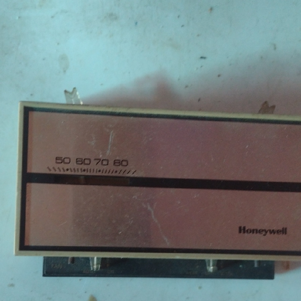 Black and Gold Thermostat